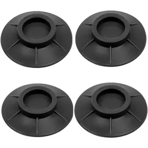 Anti-Vibration Washing Machine Pads, Footpads, Base, Rubber Stabilizer Feet Support, Durable Non-Slip Noise Reduction Shock Absorption, Easy Installation, 6 Pieces Set