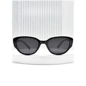 PUFFLIN Big Womens Sunglasses Polarized Trendy Sun Glasses Large Rectangle UV Protection Rhinestone Sunnies