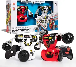 2 Player Battle Robot Set  | Interactive Combat Robots with Lights, Sounds & Action Gameplay
