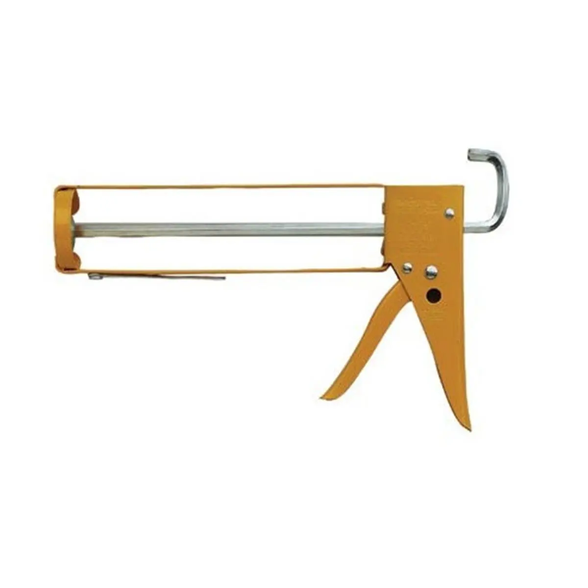 212 MAIN Red Devil 630-3984 Professional No-Drip Caulking Gun for Home Improvement, Heavy-Duty Tool for Caulks & Glue Application, Skeleton Frame, Handle with Ladder Hook, Holds Most Standard Cartridges