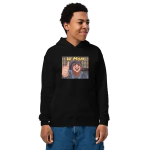 W MoM Caseoh Custom Youth heavy blend hoodie