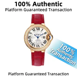 Cartier Ballon Bleu WJBB0033  33mm white dial, 18K rose gold with factory diamonds, automatic movement WHP039697