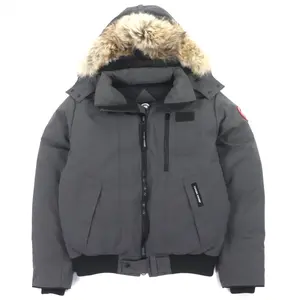 Pre-owned Canada Goose Polyester Small Leather Goods Borden Bomber Down Jacket