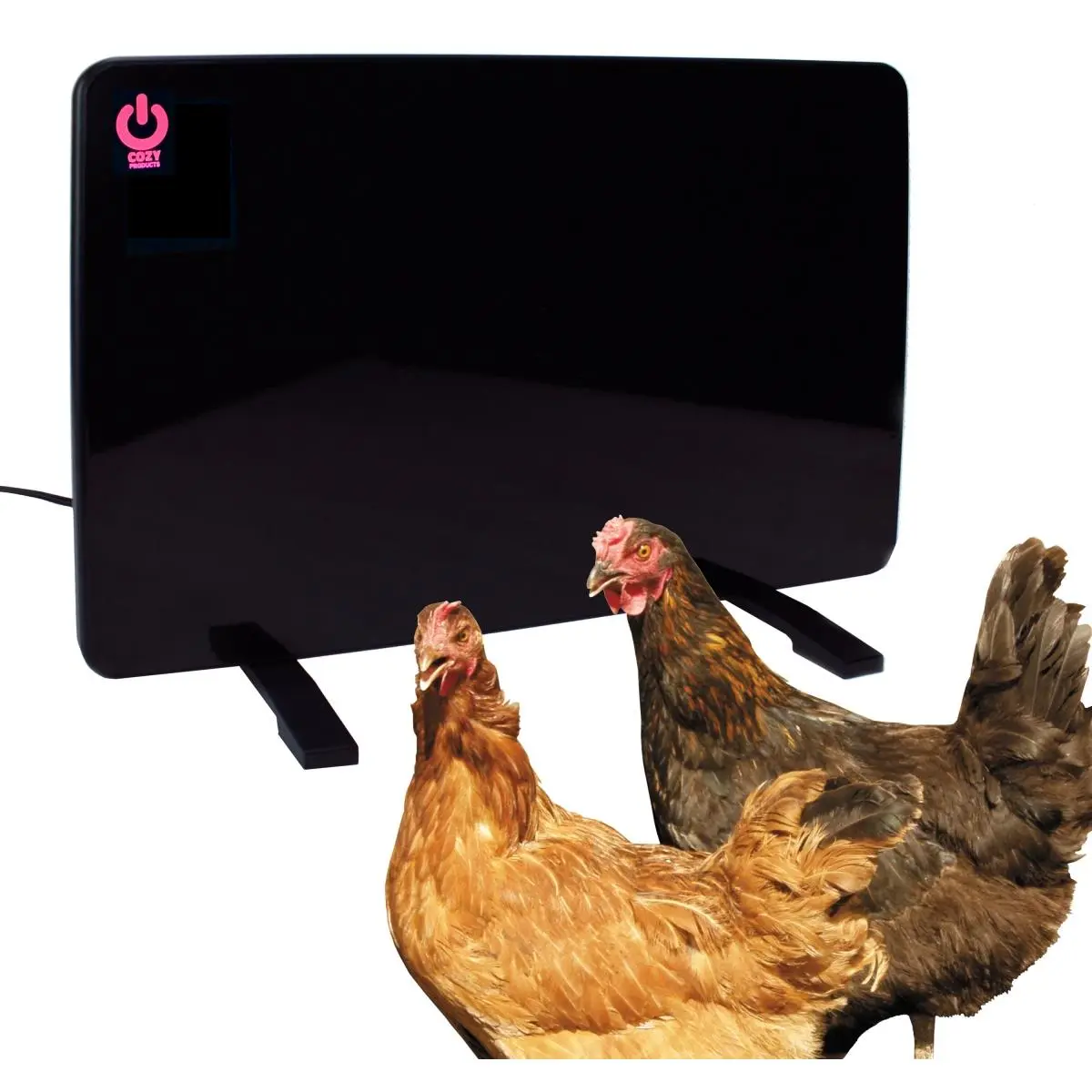 212 MAIN Cozy Products CL-COOP Radiant Flat Panel Coop Warmer - 18.98x12.01x0.63 in, Energy-Saving, ETL Certified, Frost Protection for Animals