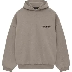 Fear of God Essentials Fleece Hoodie FW24 Heather Dark Grey