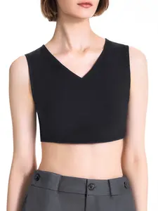 Tomboy Zipper Corset Vest, Lightweight Comfortable Flat Chest Shaper, Slimming Design for Daily Wear, Exclusive Transgender Apparel