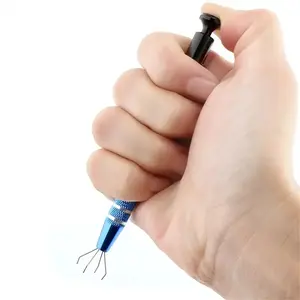 Precision Small Object Picker, Electronic Component Ic Chip Grabber, Precision Screw Parts Gripper, Jewelry Tweezers Tool, Bead Gem Clipper, Versatile