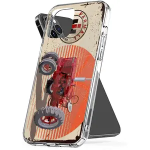 Phone Case Farmall Waterproof Accessories Scratch Transparent Compatible with iPhone SE 7 8 X XR 11 12 13 14 15 16 Plus Mini Pro Max Samsung Galaxy Note S9 S10 S20 S21 Ultra Plus Protection Protective