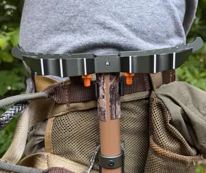 Tethrd One Stick Caddy for Saddle Hunting