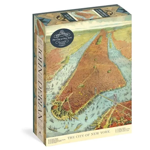 John Derian Paper Goods: The City of New York 750-Piece Puzzle