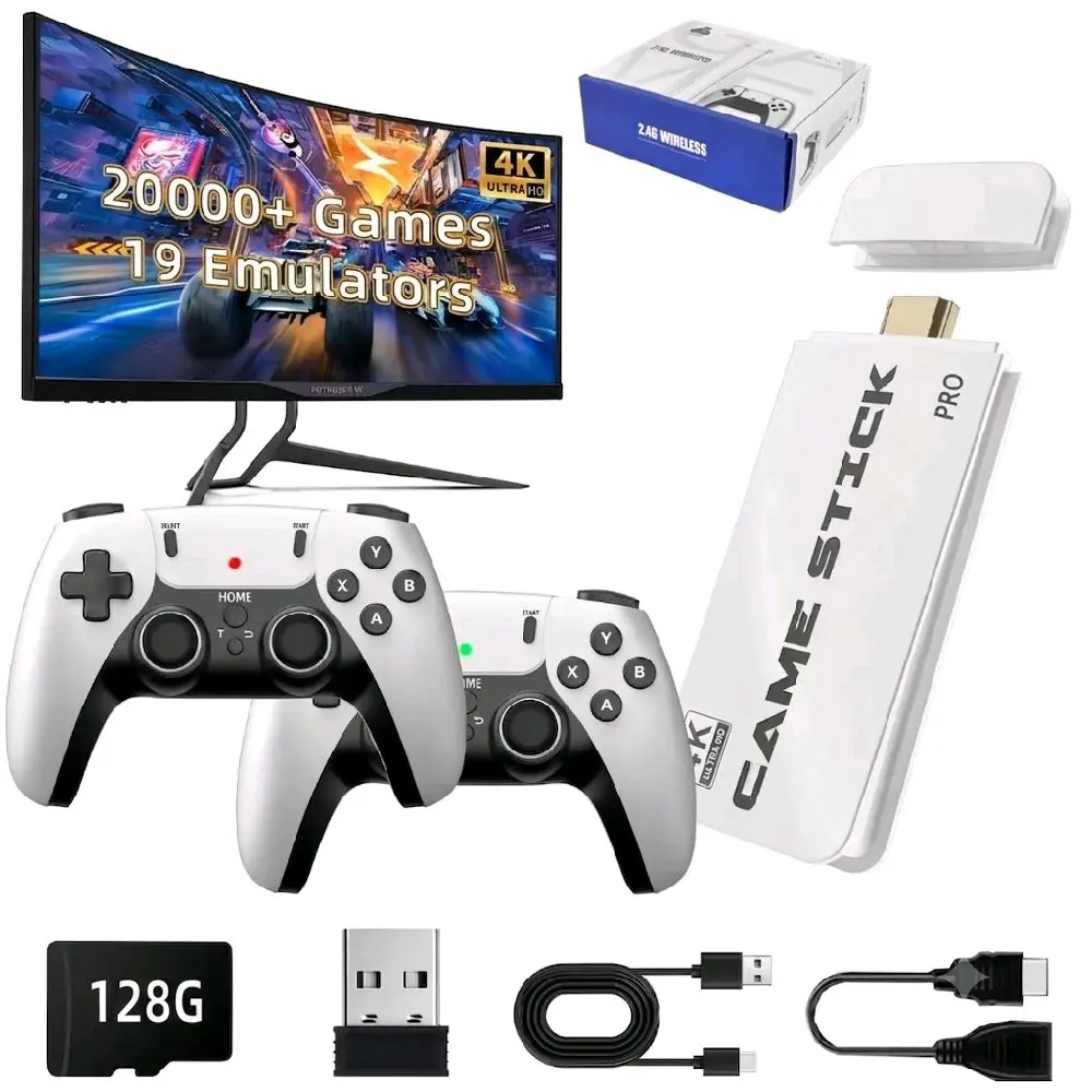 Portable Retro Home Gaming Console with Built-In Emulators, for Handheld Gaming Enthusiasts, gift for everyone