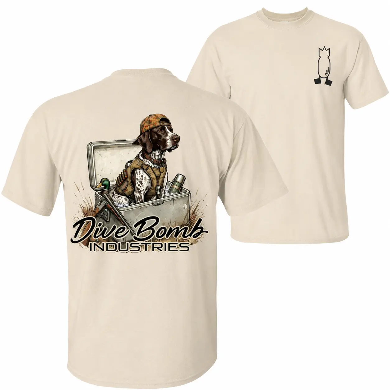 German Shorthaired Pointer Hunting Shirt, Bird Hunting Dog Graphic Tee, Upland Hunter T-Shirt, Gun Dog Graphic Shirt, Hunting Dog Gift for Men, Outdoor Hunting Tee Apparel Classic