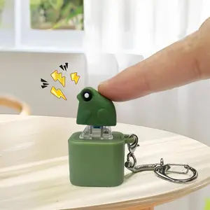 Frog Croaking Keychain,lizard,Coquí Realistic SoundFidget Toy , Durable ABS Build for Kids &Adults Stress Relief &FOCUS