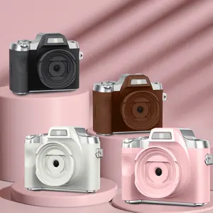 Mini digital camera with high-definition screen，rechargeable retro appearance，equipped with 32GB memory card，suitable for outdoor travel，high-definition video recording，making memories more exciting