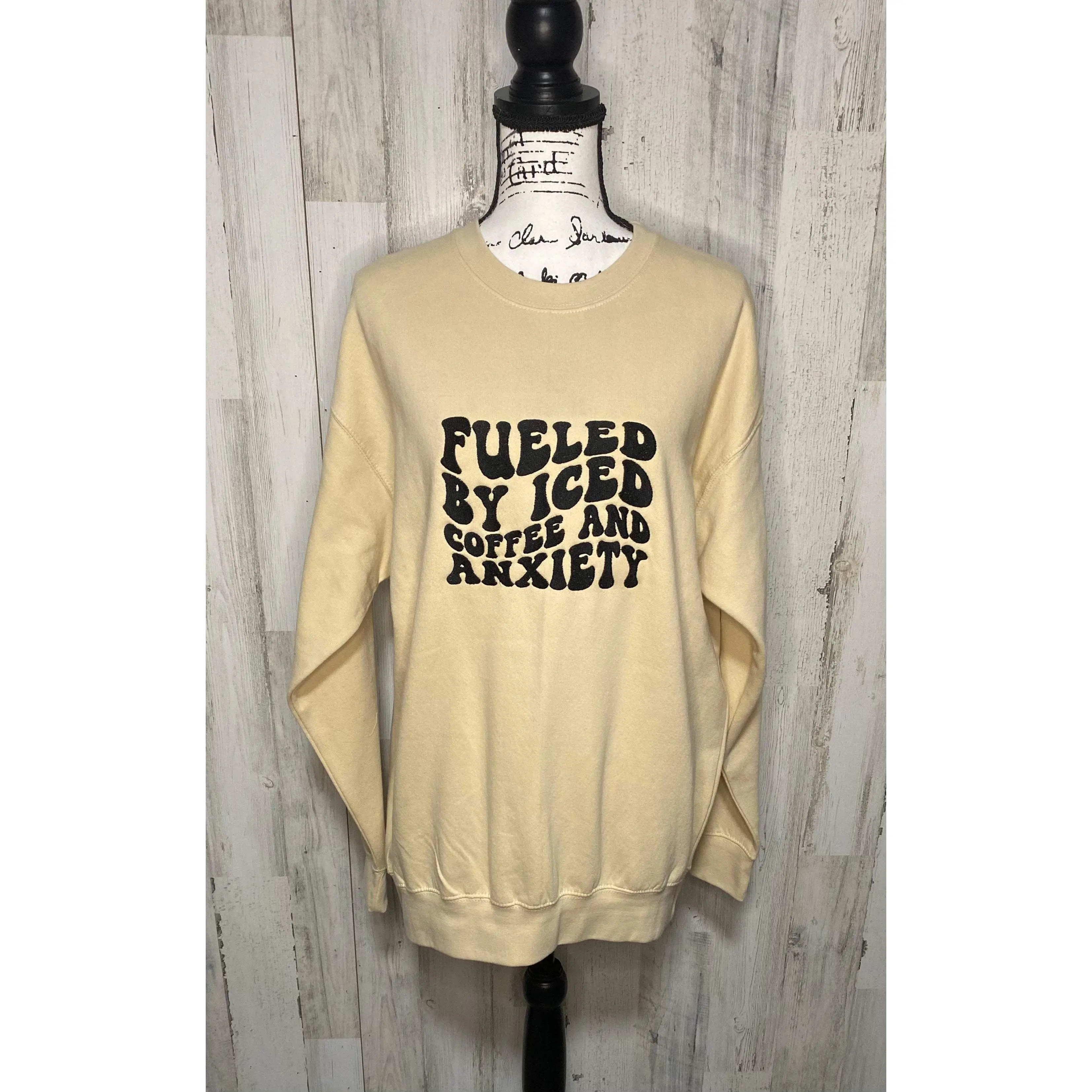 Iced Coffee & Anxiety Sweater