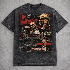 The Godfather T-shirt, Vintage Vito Corleone Shirt, Marlon Brando Graphic Tee, Radio City Music Hall, Classic Movie Shirt, Great Men Quote, Unisex Fit, Gift for Movie Lovers