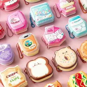 4pcs/box Stress Relief Sticky Notes, Portable Student Notepad, Office Memo Pad, Adhesive Post-It Notes for School and Office