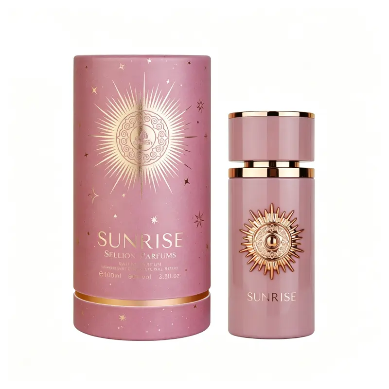 Sellion Sunrise Eau De Parfum (EDP) Spray for Adult Women, 100ml (3.3-3.9 fl oz) Full-Size Hypoallergenic Oriental Creamy Vanilla Perfume, Aromatic Soho Chic Fragrance, Single Bottle Ideal Gifts for Adulting Women