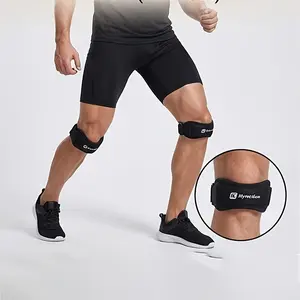 2ps Patella Stabilizer Knee Brace, Lightweight Breathable, Compression Support, Ideal for Running Basketball Yoga Jump Rope, Runners Knee Brace, Sports Knee Protector