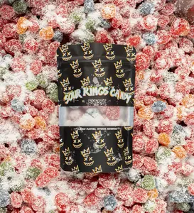 Sour Kings Candy - Marshmallow Sour Bursts - Viral Sour Candy Snack