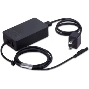 Famous Tech Shop 65W Surface Pro Charger – 15V 4A Fast Charging Power Adapter with US Plug, Compatible with Microsoft Surface Pro 3, 4, 5, 6, 7, 8, 9 & Surface Pro X Laptop Replacement Charger