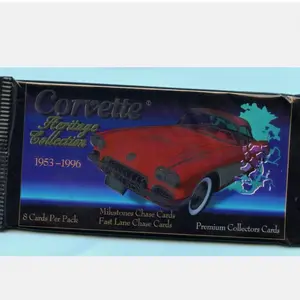 (One Pack) 1996 Collect-A-Card Corvette Heritage Collection Box
