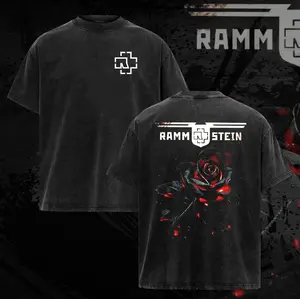 Vintage T-shirt & Hoodie Autentyk Rammstein , Gift for band fans, Men's and women's round neck cotton casual T-shirt, Beautiful graphic T-shirt Top Womenswear Breathable Everyday