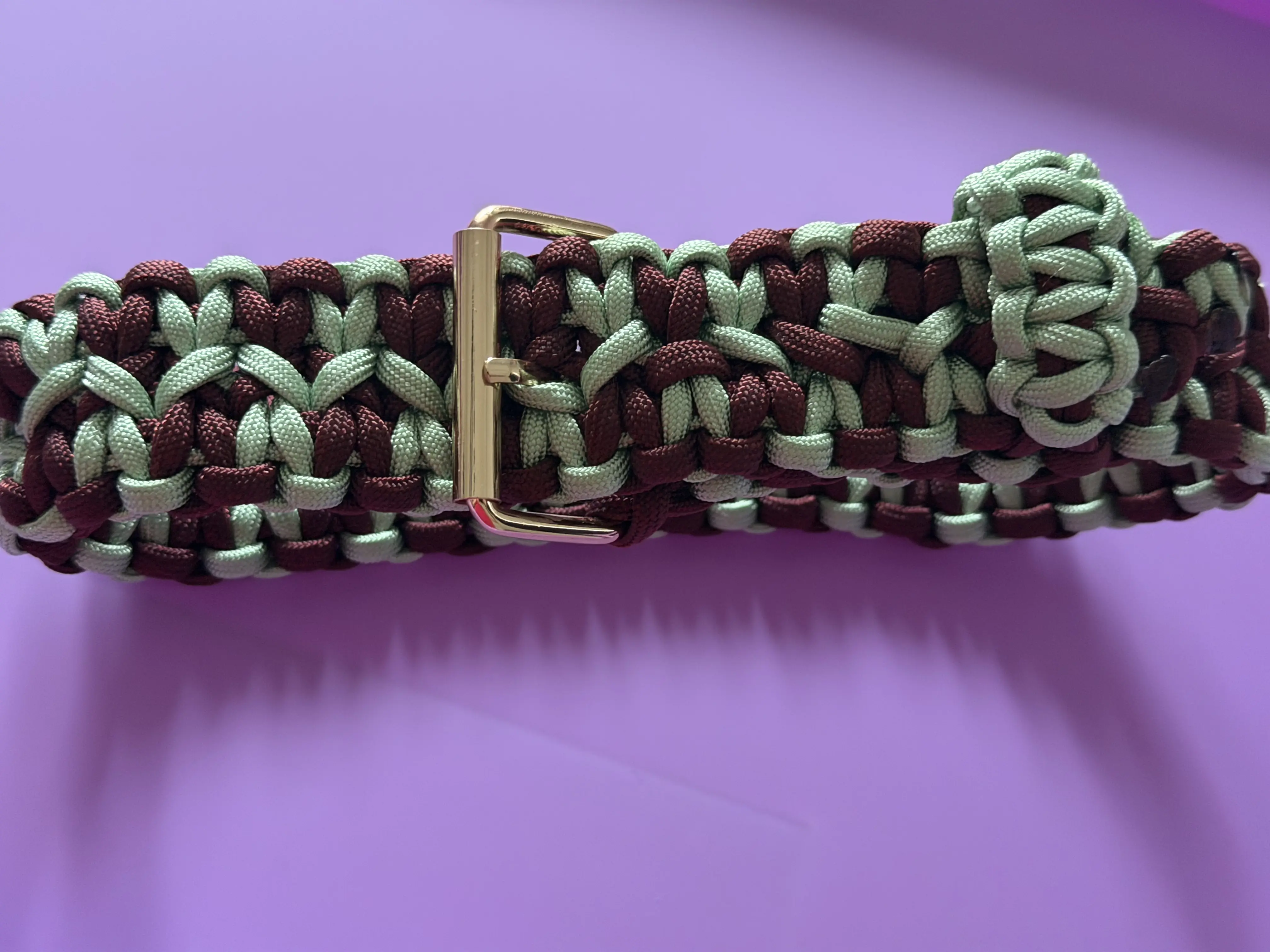 Handcrafted Adjustable Paracord Strap Dog Collar, Essential Pet Supply for Canines’ Daily Use