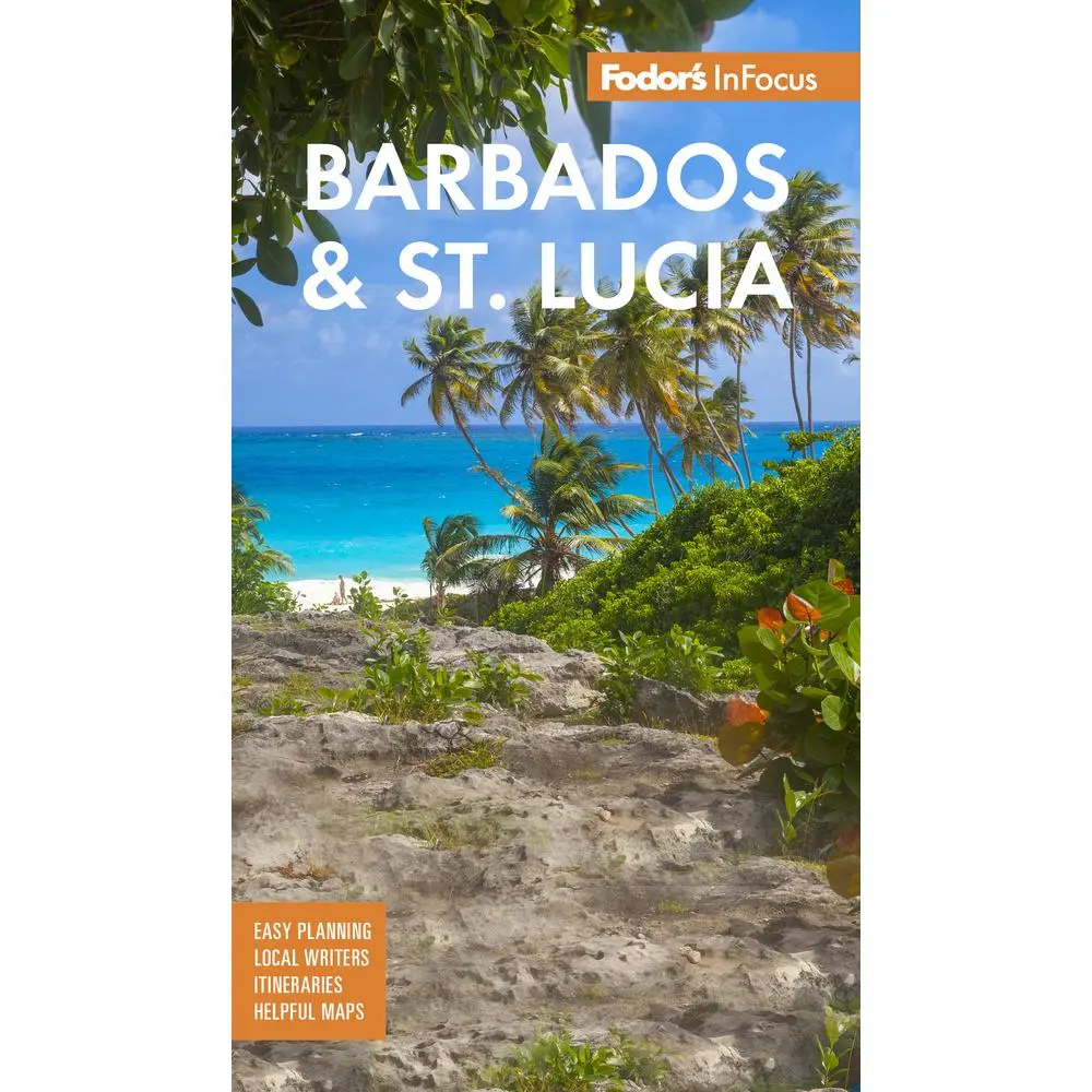 Used Fodor's InFocus Barbados & St Lucia Book - Fodor’s Publ, English Softcover, Books with Local Honest Recommendations & Illustrated Ultimate Experiences Guide