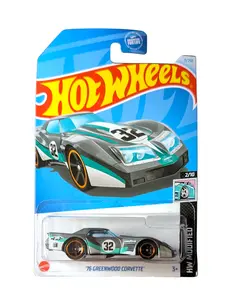 Hot Wheels - '76 Greenwood Corvette 2/10 HW Modified