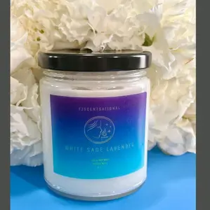 White Sage Lavender Scented Candles