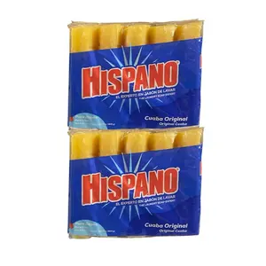 Hispano Cuaba Original Pure Jabón - 10 Bars of Soap, Cuba Original, El Expediente de Jason de Lava Cleansing Comfort Body Care Cleanser