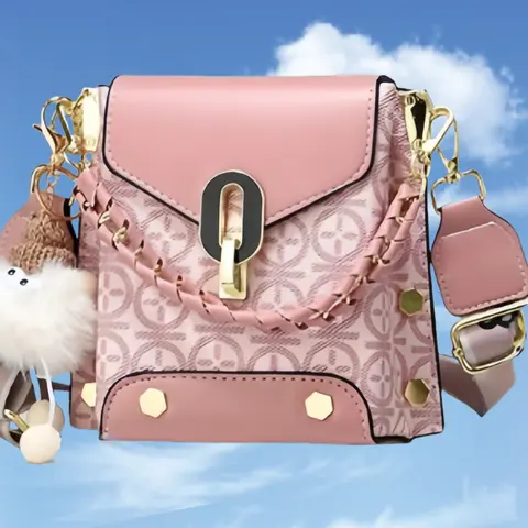 Small Crossbody Bags for Women Fashion Cell Phone Purse Shoulder Handbags with Wide Strap(with accessories)