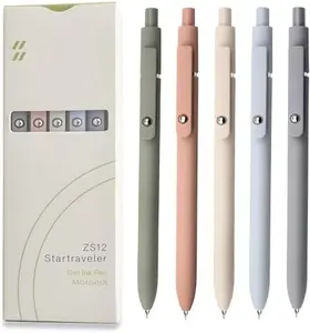 Black Ink 5 Pcs 0.5mm Fine Point Pens - Smooth Writing for Journaling, Note-Taking, Cute Office & School Supplies Gifts for Women & Men pentel  graph  gear  500 0  .  5  mechanical  pencil mechanical  pencils  0  9 journal