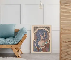 [UNFRAMED POSTER] Arcane Game Poster, Stunning Game Wall Art, Arcane Jinx Artwork, Unique Gamer Gift for Fans, Video Game Decor 2