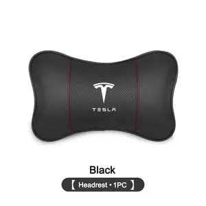 Tesla Model 3 S X Y Roadster Spacex Car Headrest, Breathable Seat Neck Pillow, 1pcs Auto Accessories, Comfortable Travel Gear