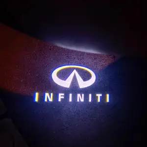 For Infiniti Logo Light Welcome Light Car Door Light For Infiniti Q50 Q70 QX50 M37 FX35 FX37 Q60 G37 FX50 EX35 EX37 QX70 QX80