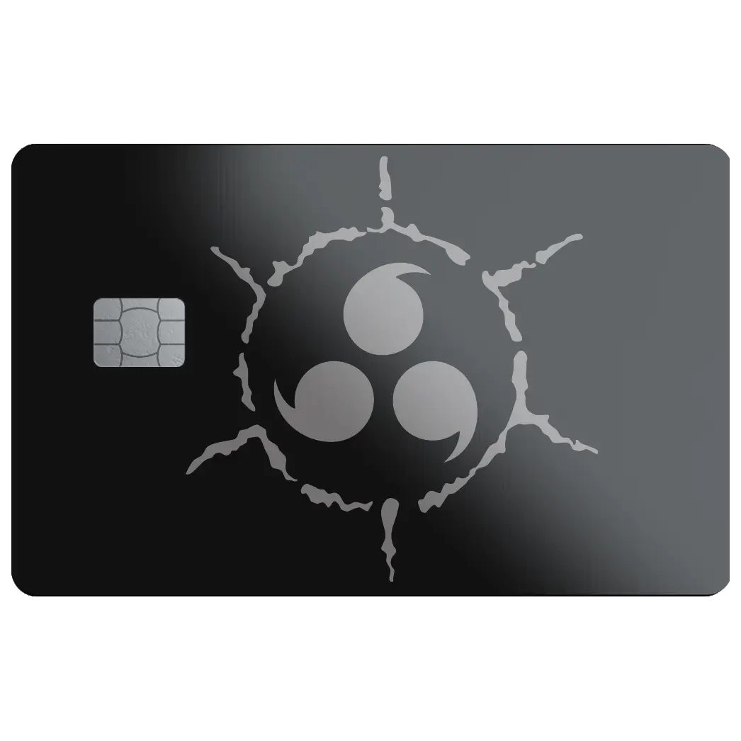 Holographic Curse Mark Credit Card Skin