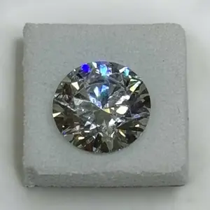 2.73 Round Solitaire Cut,  VS1 Clarity, Color E CVD Lab Diamond - 18K Yellow Gold