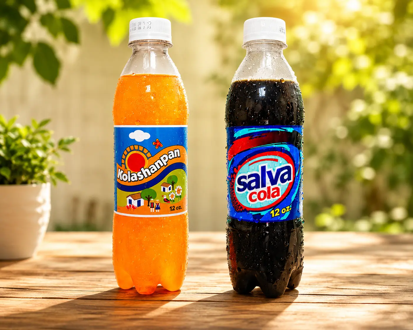 Kolashanpan & Salva Imported Cola-Flavored Fizzy Beverage Pack (2/3/6 Pack Options) - Sugar, Corn Syrup Liquid Drink, Ideal for Family Gatherings & Special Occasions, Suitable for All Ages