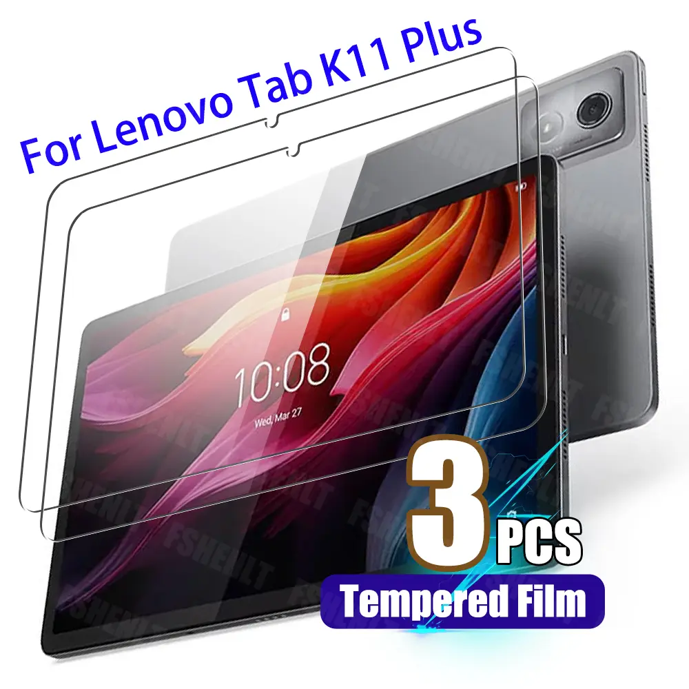 Screen Protector for Lenovo Tab K11 Plus 11.45" 2024 Anti-fingerprint Anti-scratch shockproof 9H hardness Tablet Tempered Film
