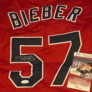 Shane Bieber Cleveland Auto Custom Jersey
