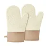 Thick Silicone Insulated Gloves, Microwave Heat Resistant Bakeware Oven Mitts, Soft Lining, Non-Slip Kitchen Essentials, Home, Cooking Gift, 1 Pair