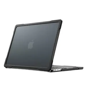 MacBook Pro 14-Inch (M1–M5, M5 Pro/M5 Max) Clear/Black Case - Shock-Absorbing Corners | Raider Series