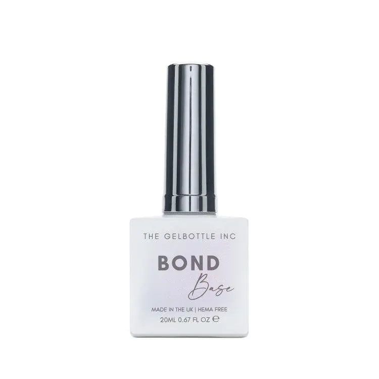 HEMA-Free Bond Base Coat, Salon-Quality Nail Polish Cosmetic for Easy Nail Art, Professional Manicures and Manicure at Home, Polygel Nails