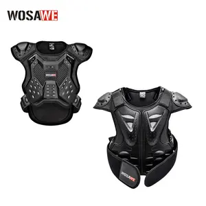 WOSAWE Motorcycle Children'S Protective Gear Roller Skate Skateboard Balance Bike Back Protector Chest Protector Spine Protector Sports Protective Gear