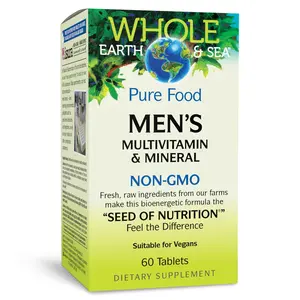 Natural Factors Whole Earth & Sea Men's Multivitamin & Mineral