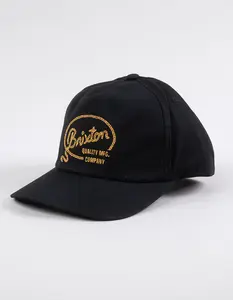 BRIXTON  Mens Gallatin Snapback Hat, Black