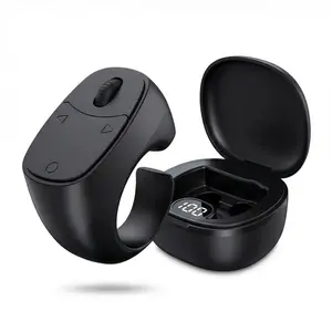 2-in-1 Wireless Page Turner & Phone Shutter, Smart Ring Remote for Hands-Free – Wearable Smart Bracelet for Hands-Free Reading, Video Scrolling, and Selfies – Compatible with TikTok, Kindle, Reels