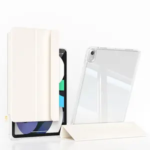 2-in-1 Removable Clear Tablet Case, 1 Count Stylish Tablet Protective Cover, Tablet Accessories Compatible with iPad